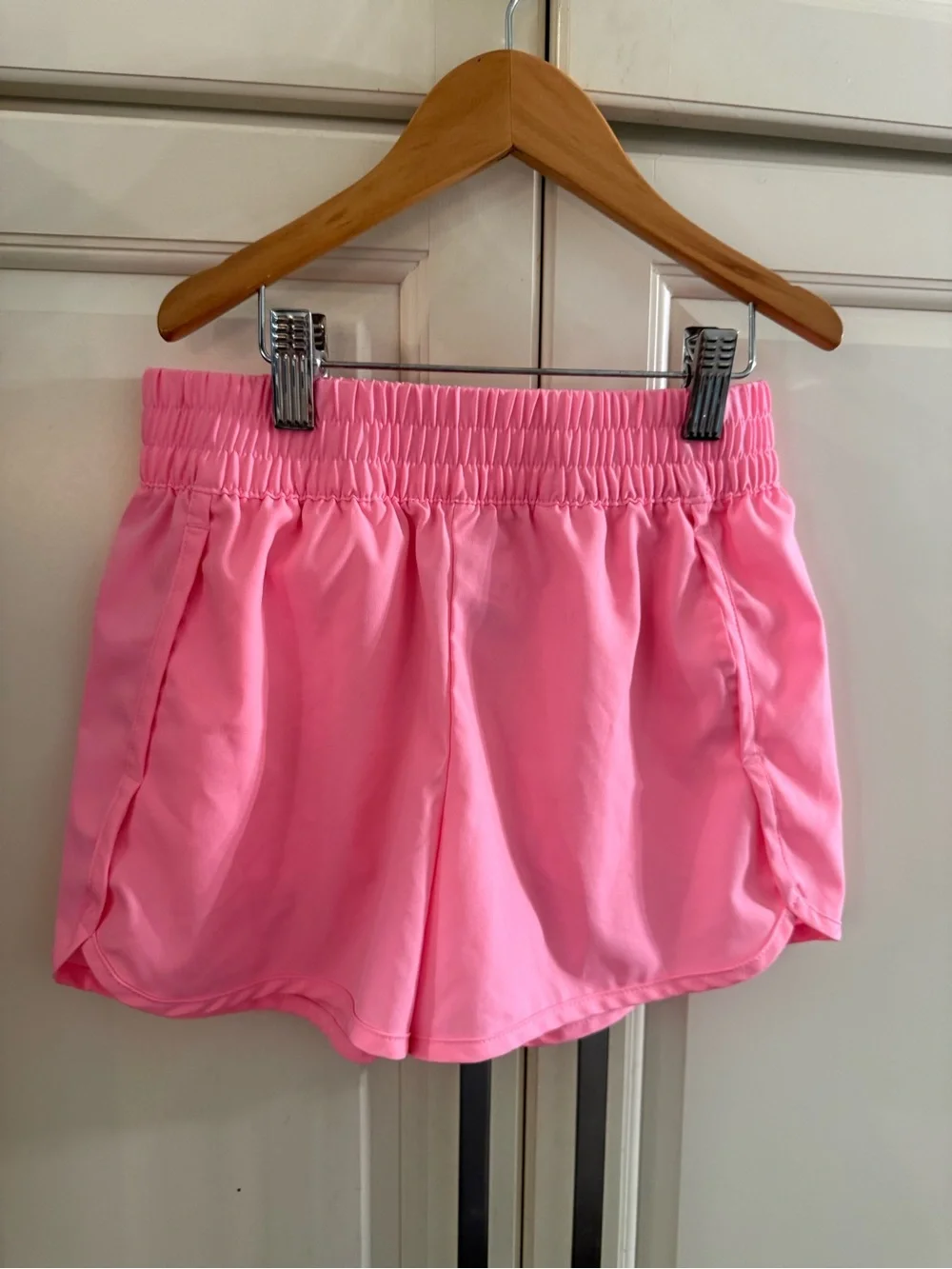 GAP Hot Pink Athletic Shorts with Elastic Waist
